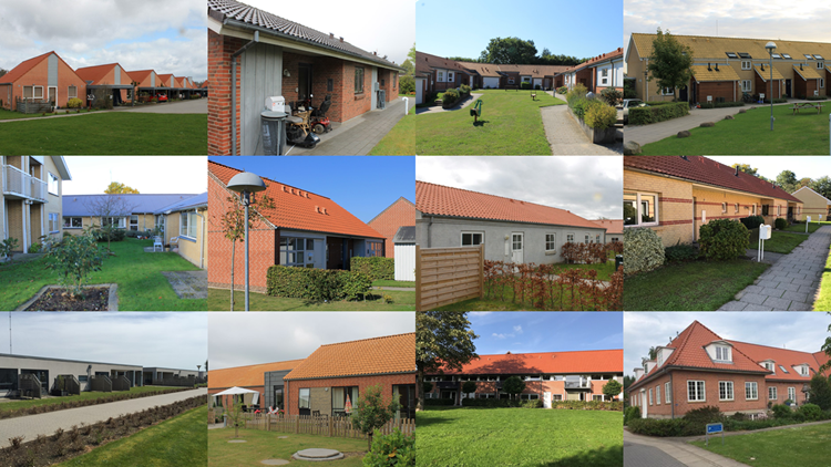 Billedecollage af nogle af de boliger, der er med i fusionen. || Fusion,-Nordvestfyn_web.png