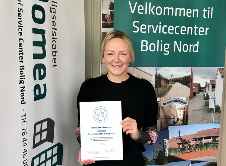 Anne Bundgaard Jensen er servicekoordinator i Servicecenter Bolig Nord og står for kontakten til de unge og arbejdet med Ungegarantien. || Billede Fra Ungegarantien Red 2