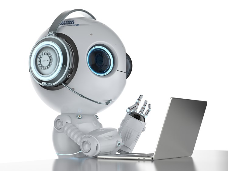 Robotten Wilma er egentlig et computerprogram. Nu får hun flere arbejdsopgaver. Foto: Shutterstock || Robot Foto Shutterstock (1)