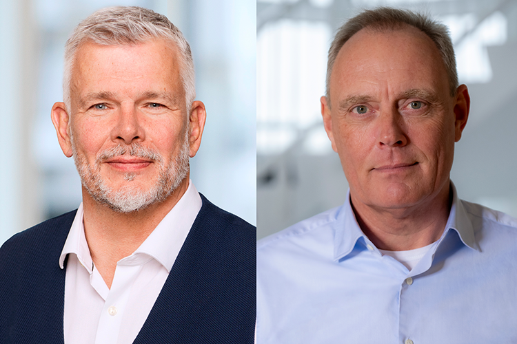 Portrætfotos af Peter Tholstorf Basland og Thomas Holluf Nielsen || Peter Og Thomas Web